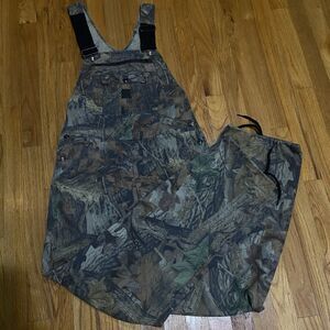 Liberty Camo Overalls Mens 32 Regular Hunting Bib Advantage Timber Hunter Cargo